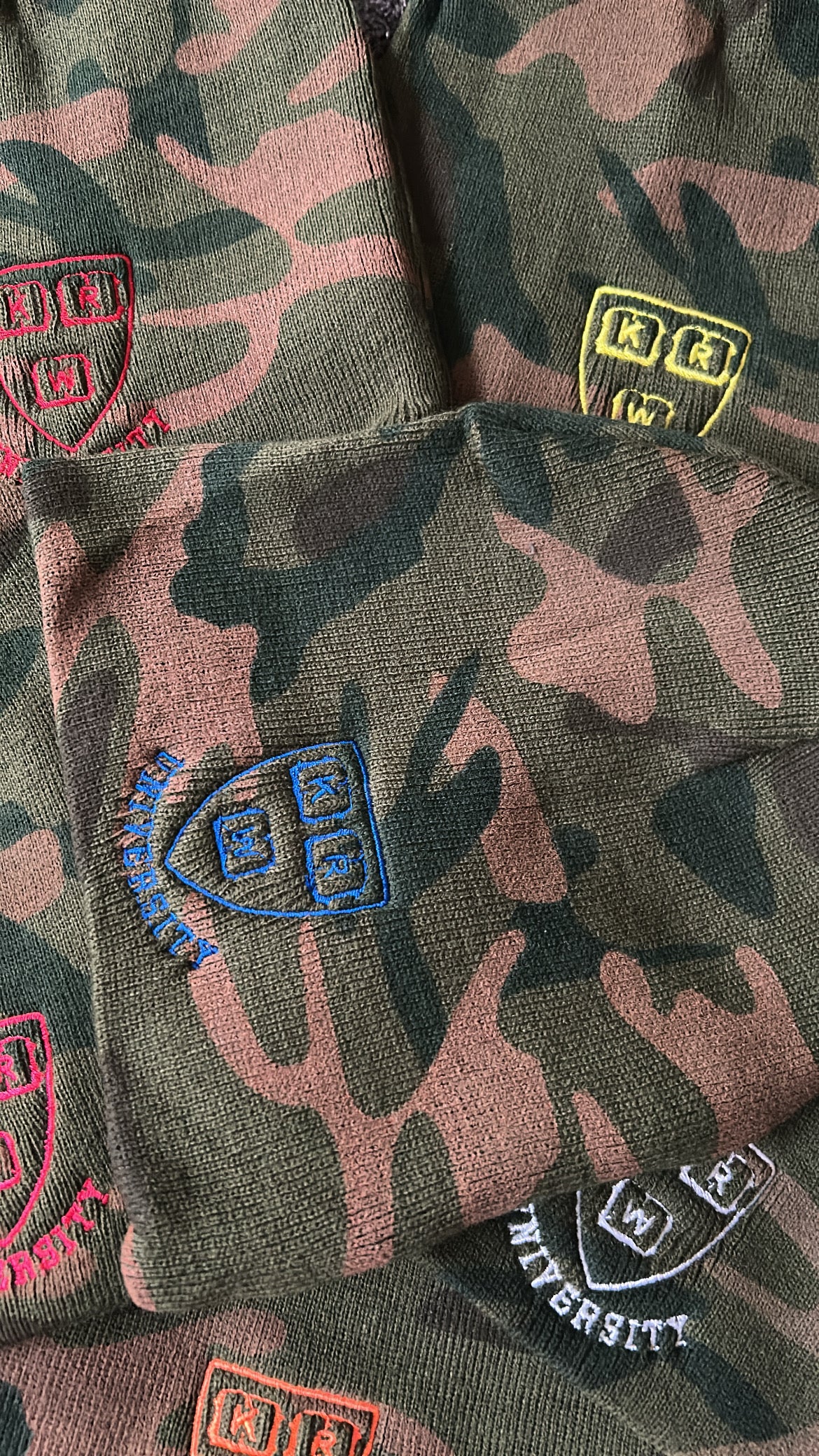 Camo University Beanie