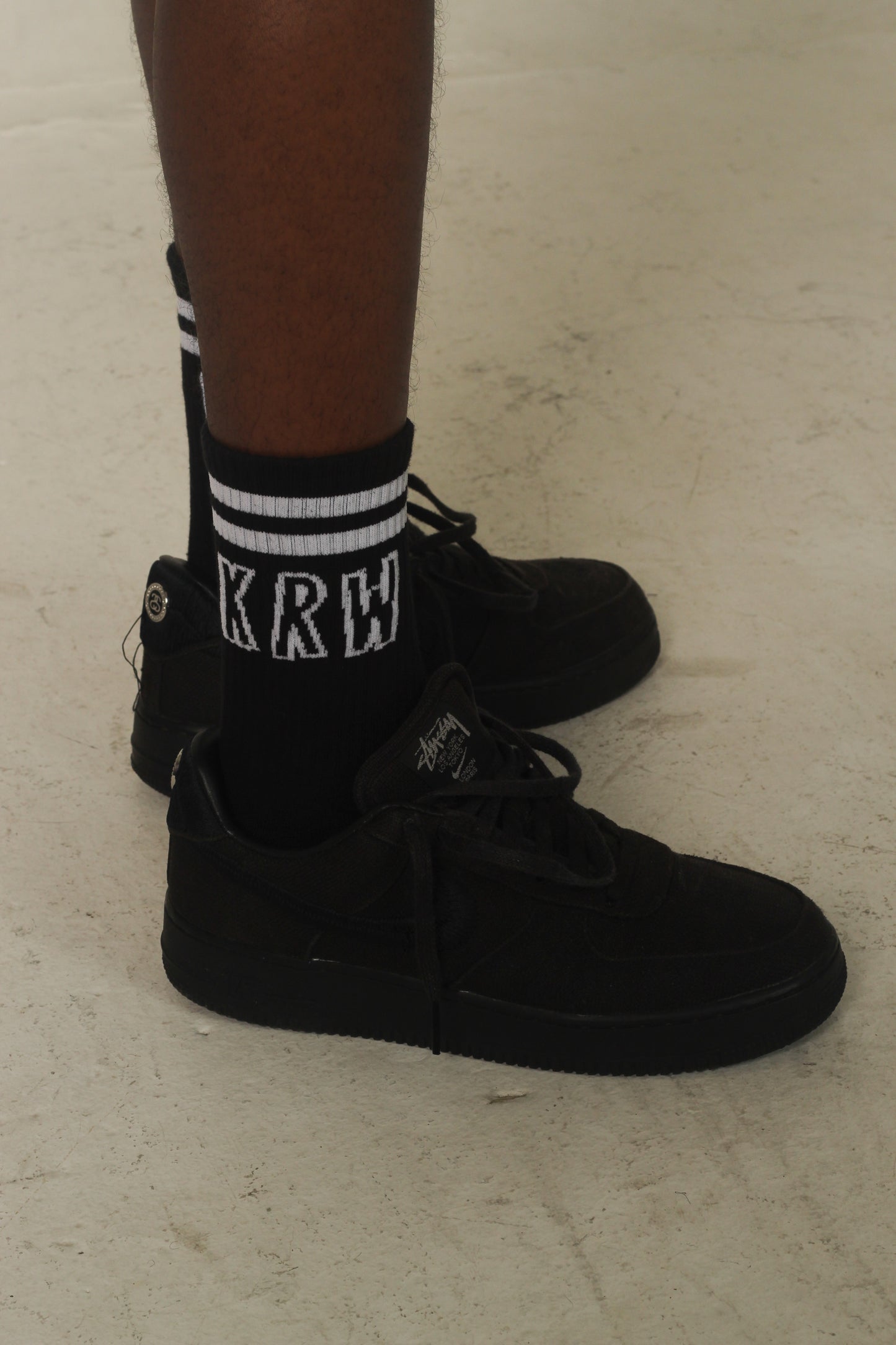 Double Lined Logo Socks
